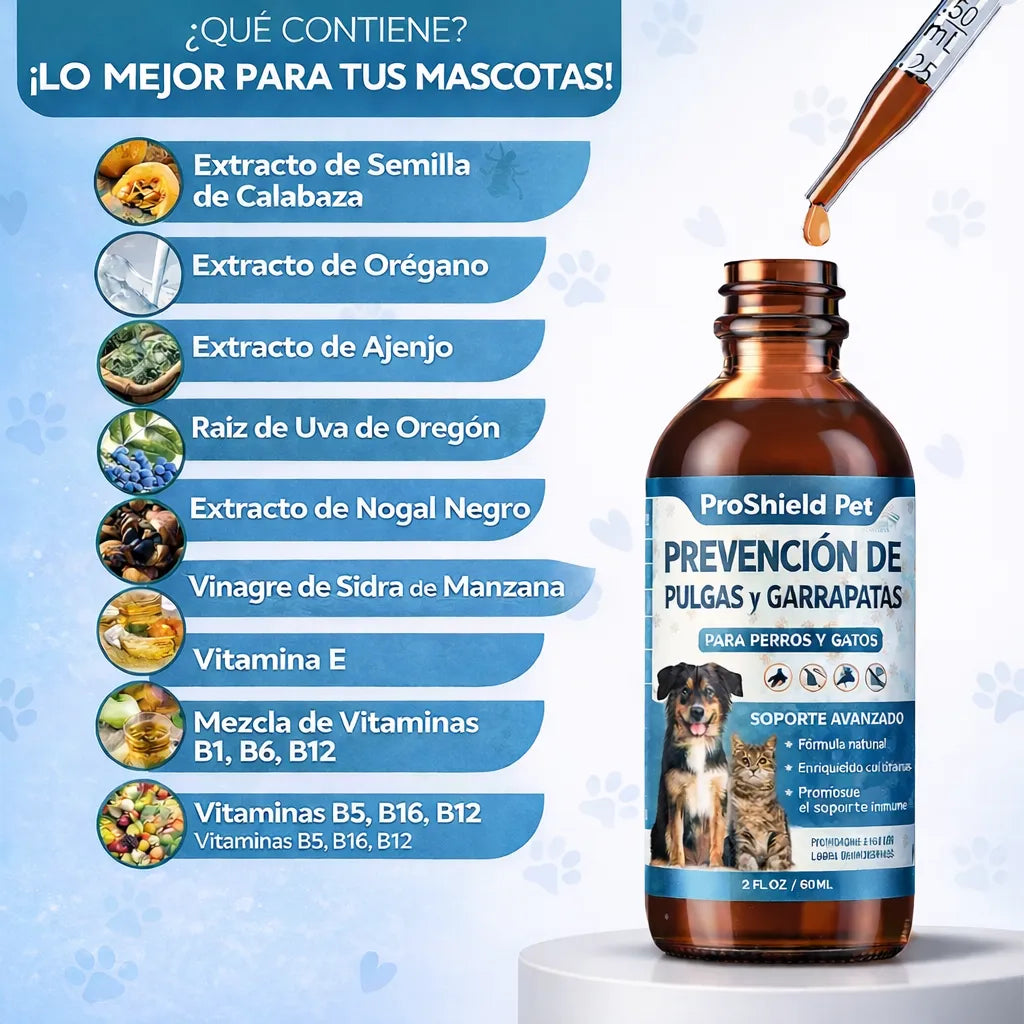 Mantén a tu perro 100% libre de garrapatas y parásitos sin pastillas tóxicas ni visitas costosas al veterinario