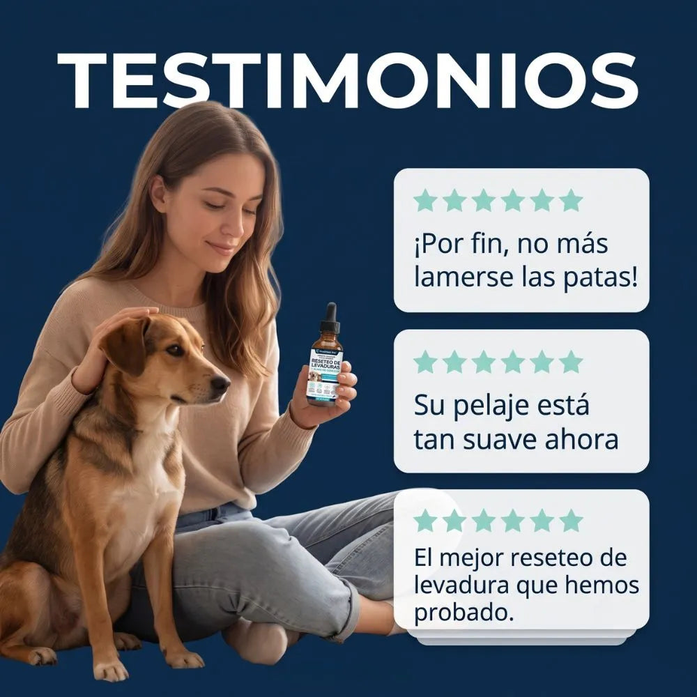 Elimina la picazón, los hongos, mal olor y las molestias de tu perro