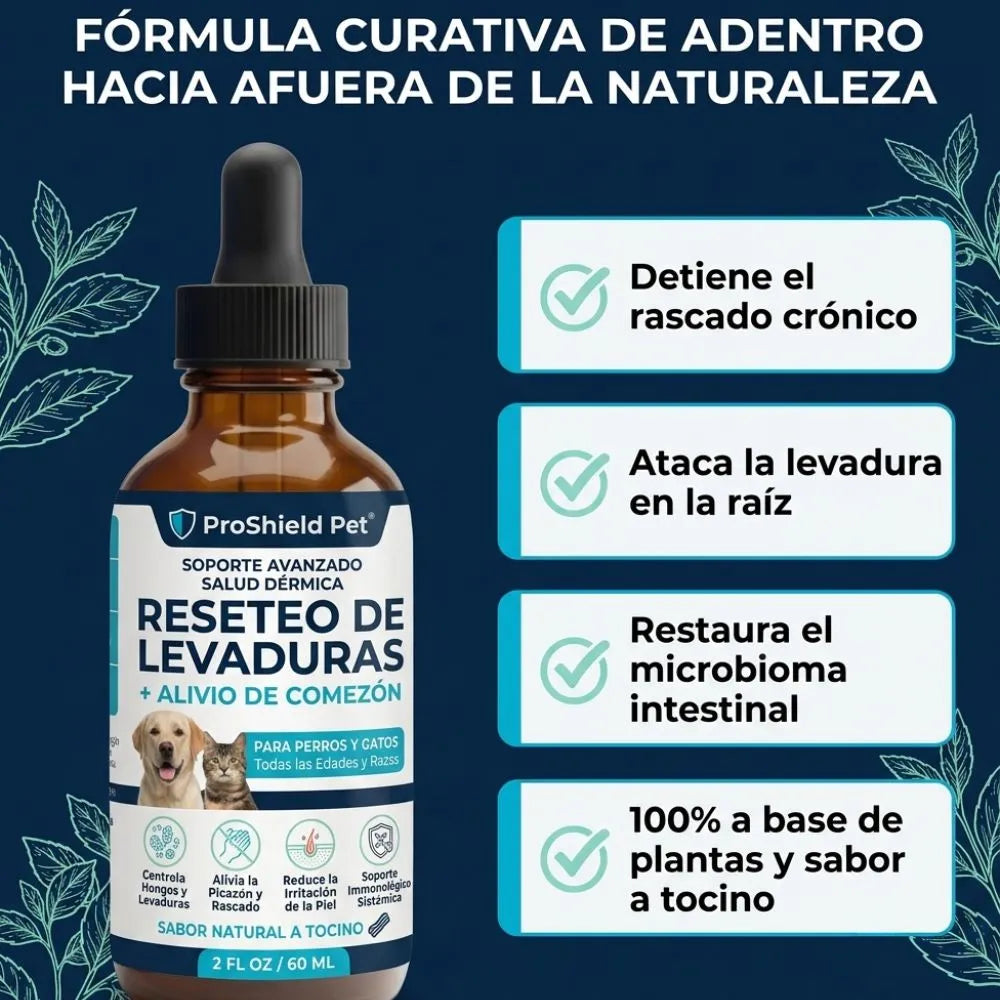 Elimina la picazón, los hongos, mal olor y las molestias de tu perro