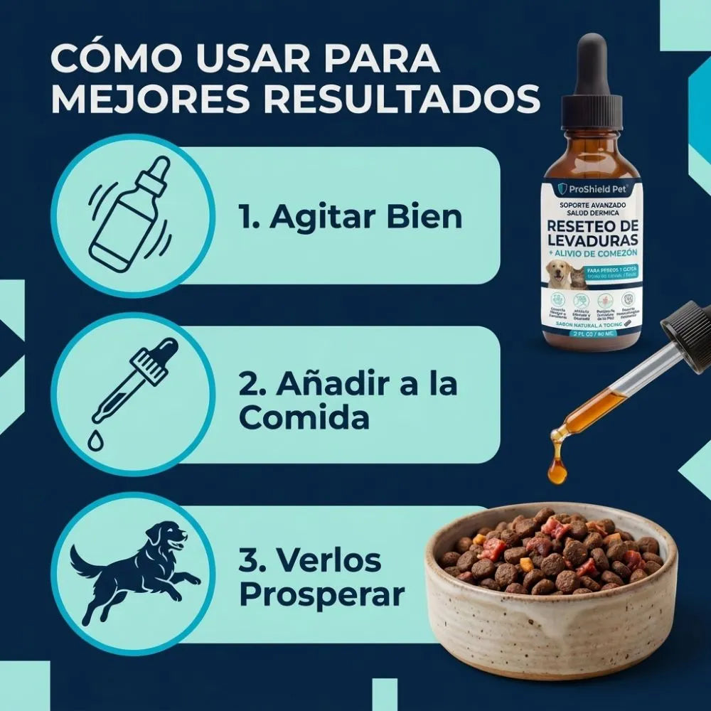Elimina la picazón, los hongos, mal olor y las molestias de tu perro