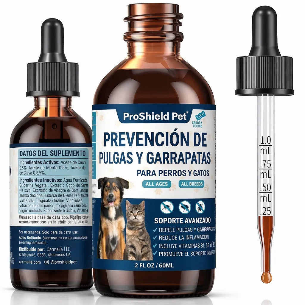 Mantén a tu perro 100% libre de garrapatas y parásitos sin pastillas tóxicas ni visitas costosas al veterinario